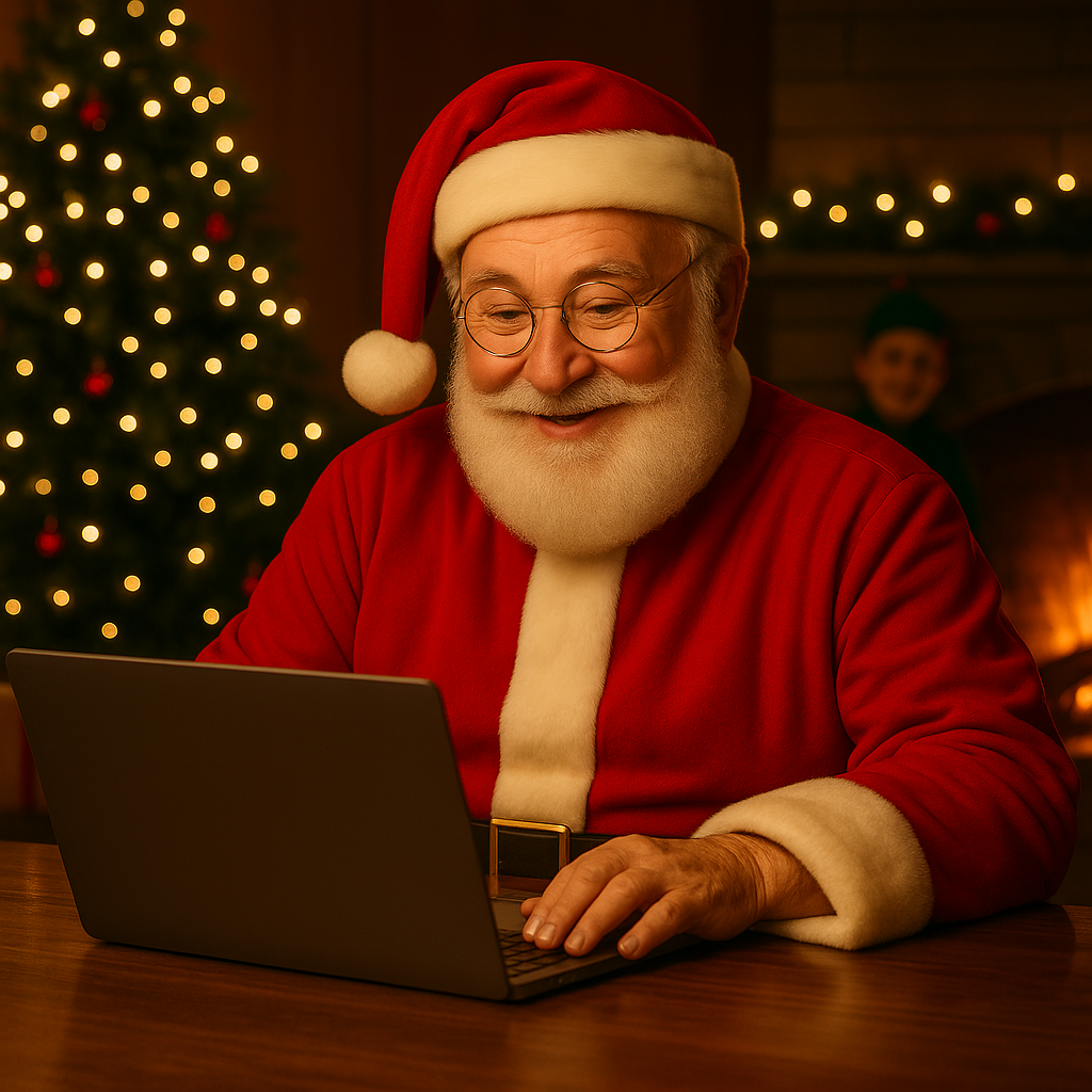 Γράμμα και Πιστοποιητικό με QR Ήχου από τον Άγιο Βασίλη, (Digital)